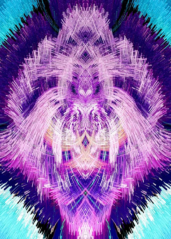 Abstract Baby Fractal Art