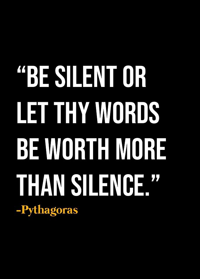Pythagoras Quote