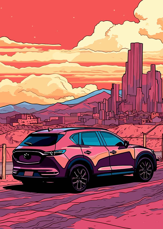 Mazda CX 5 Car Retro