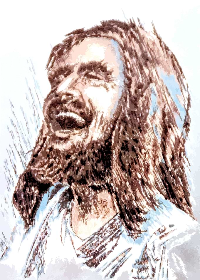 Laughing Jesus