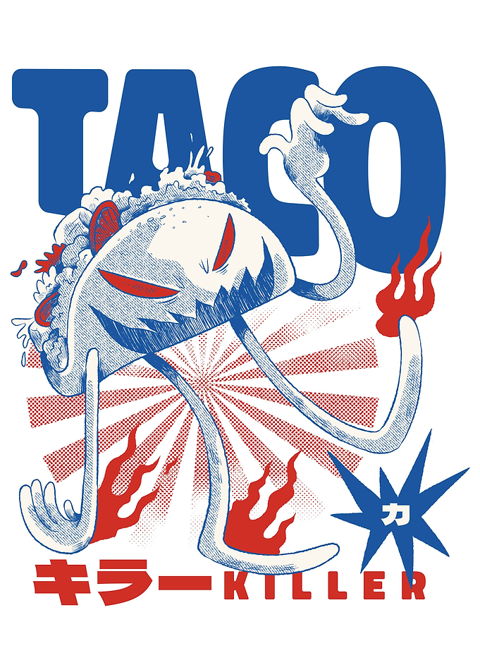 Taco Food Monster