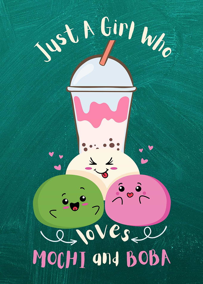 Girl Who Loves Mochi Boba