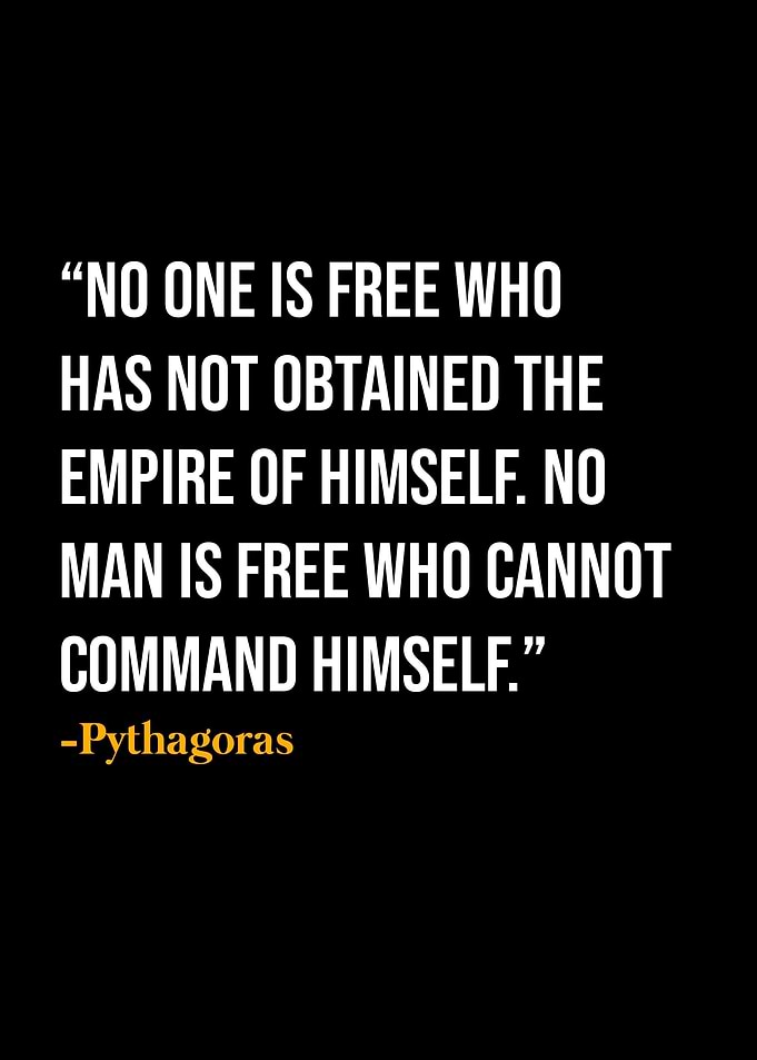 Pythagoras Quote