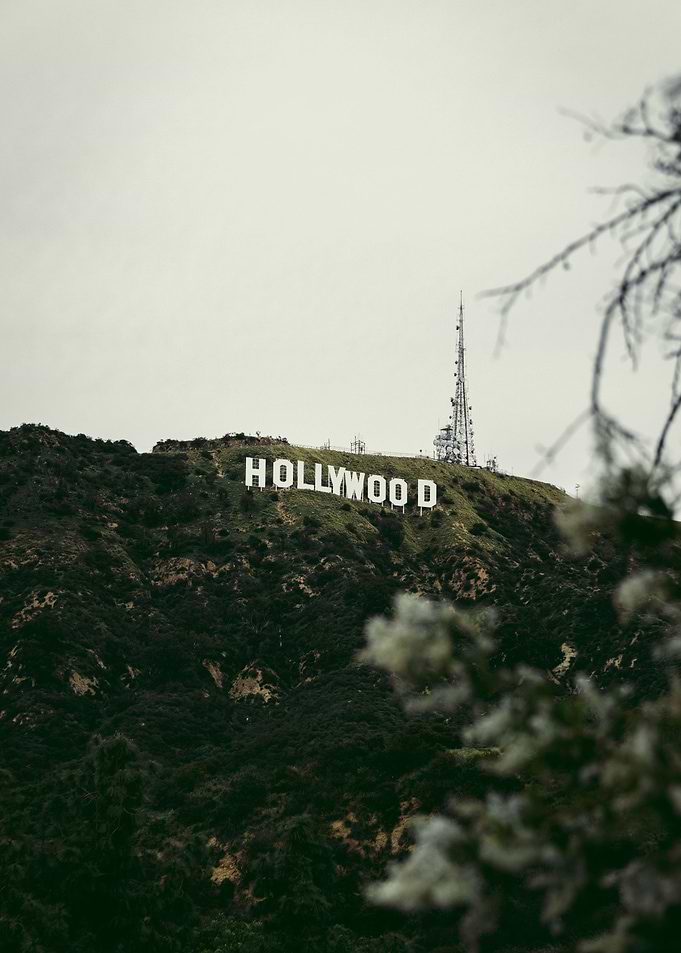 The Hollywood sign