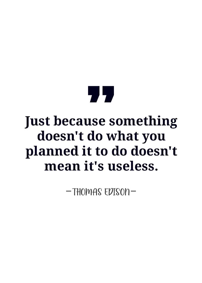 Thomas Edison quote