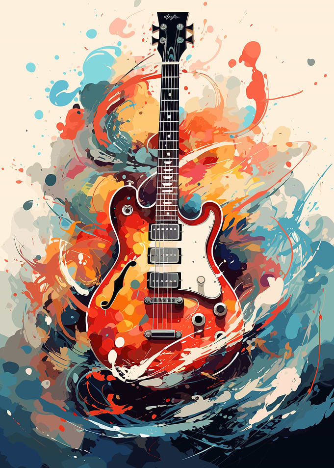 Harmonic Elegance Guitar