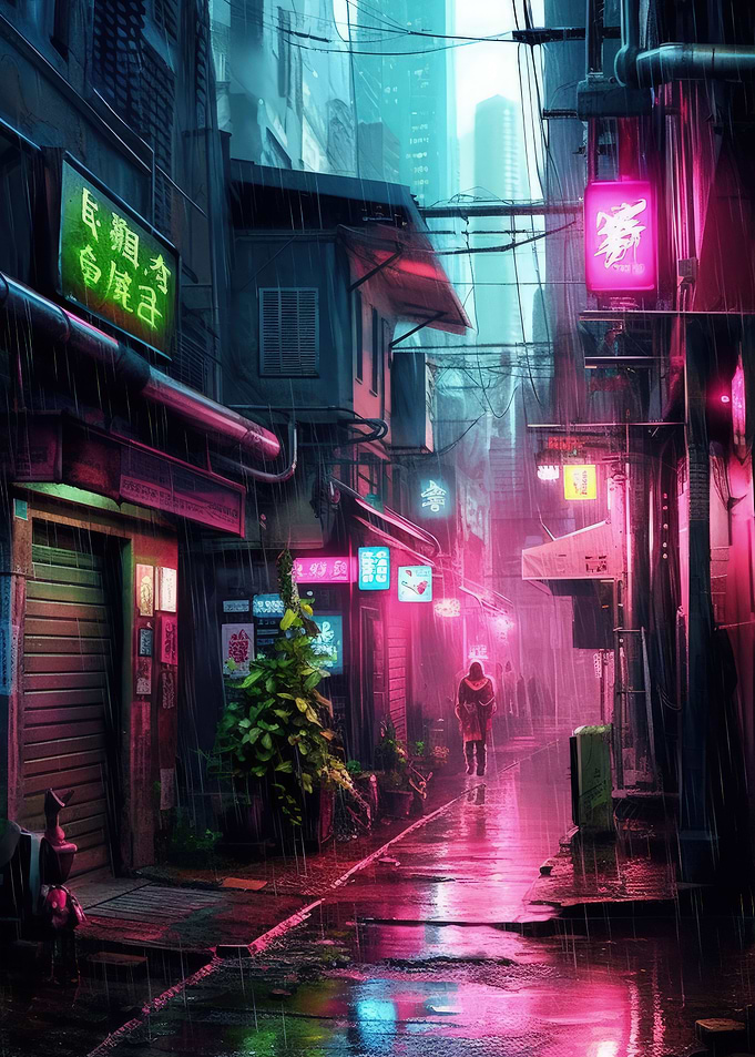 Cyberpunk Alley