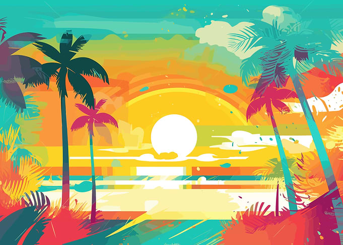 Minimalist best summertime