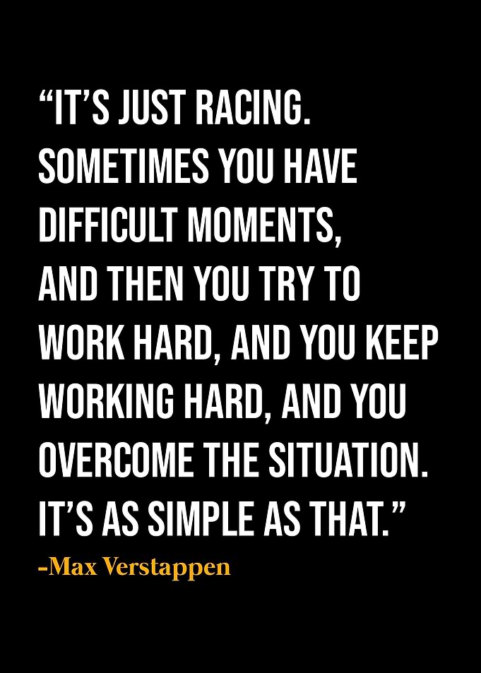 Max Verstappen Quotes