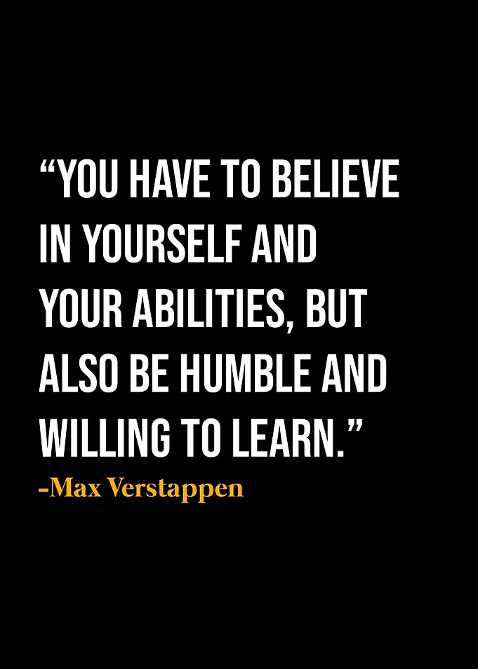 Max Verstappen Quotes