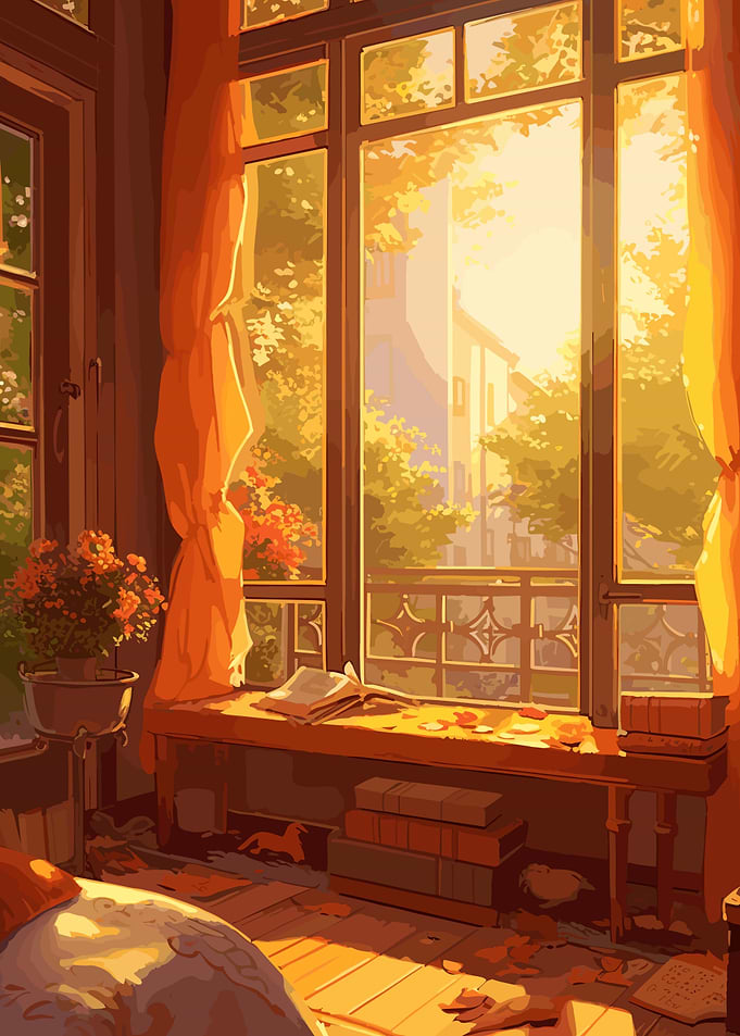 Cozy Bookworm Corner
