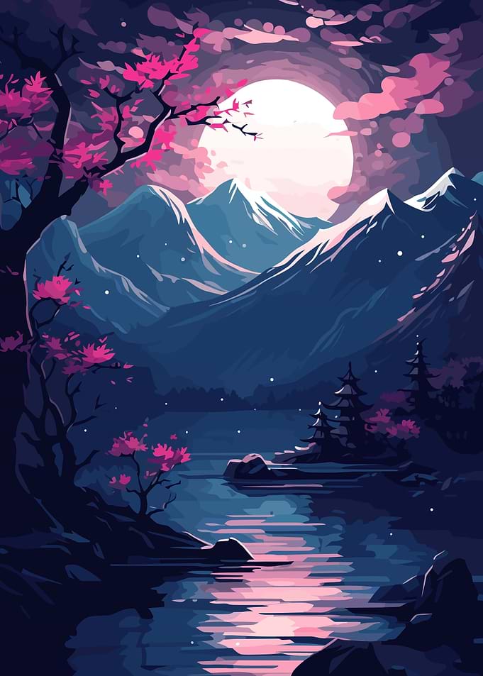Japan Mountain Landscape