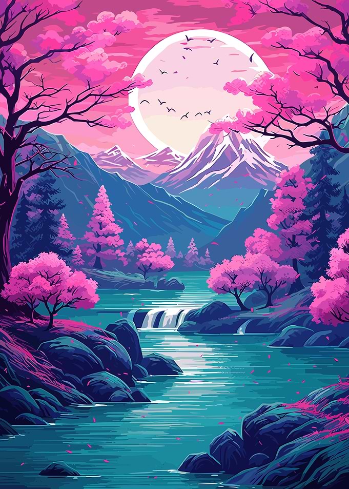 Japan Mountain Landscape