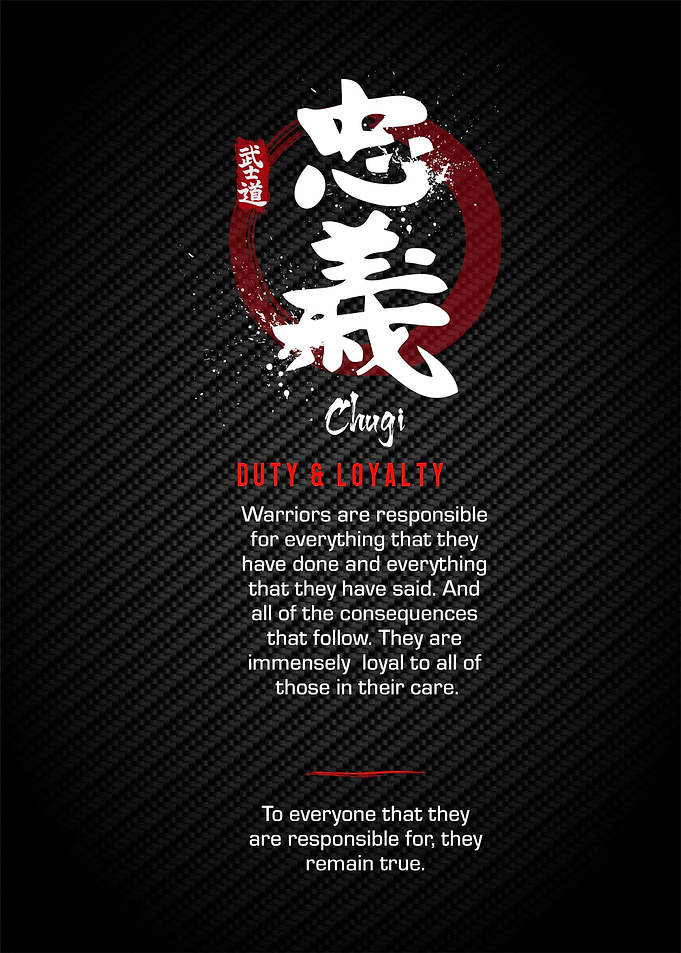7 virtue of bushido