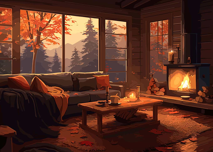 Cozy Bookworm Corner