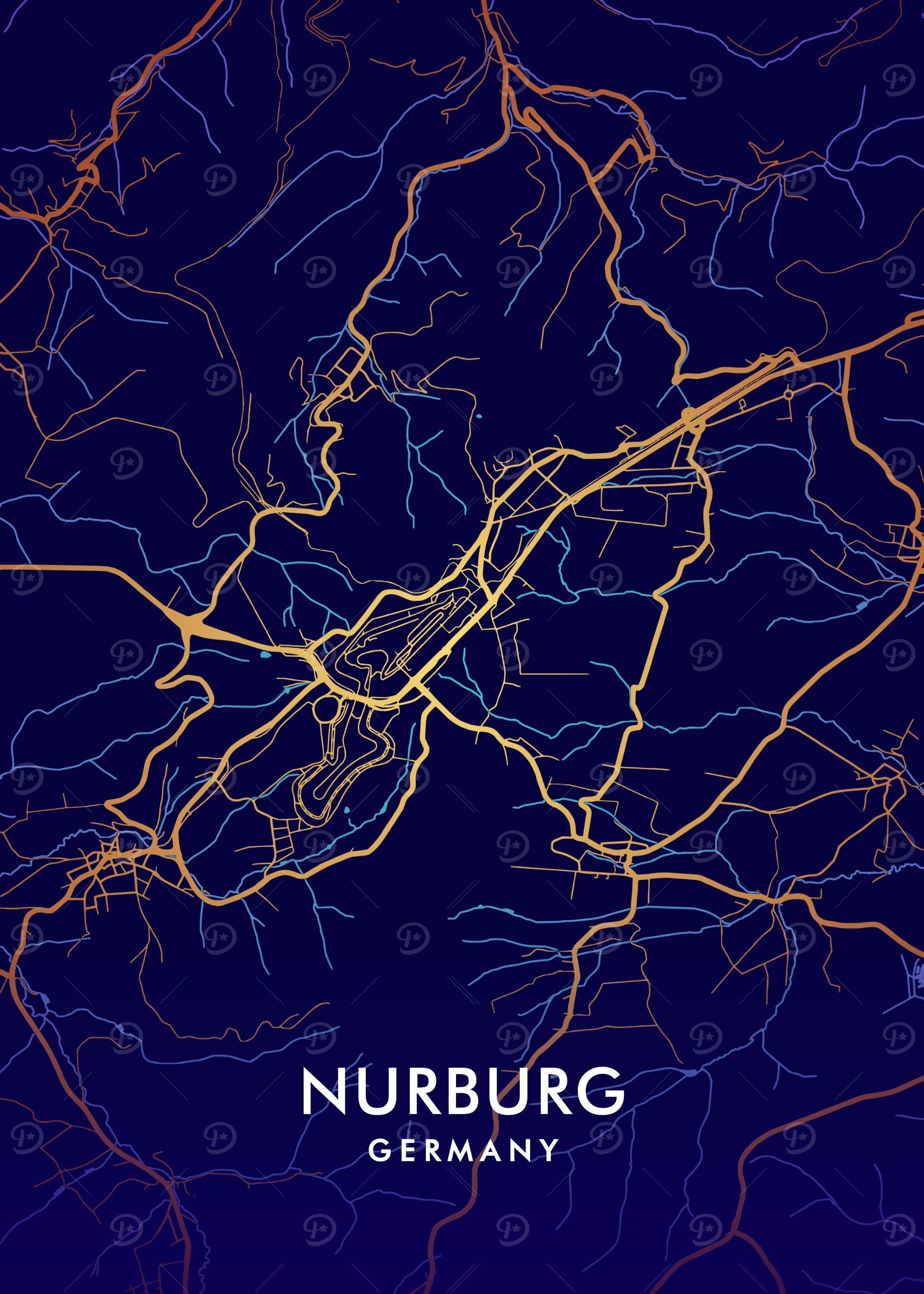 Nurburg Map