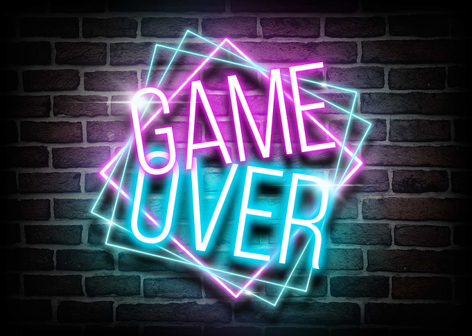 Game Over Neon