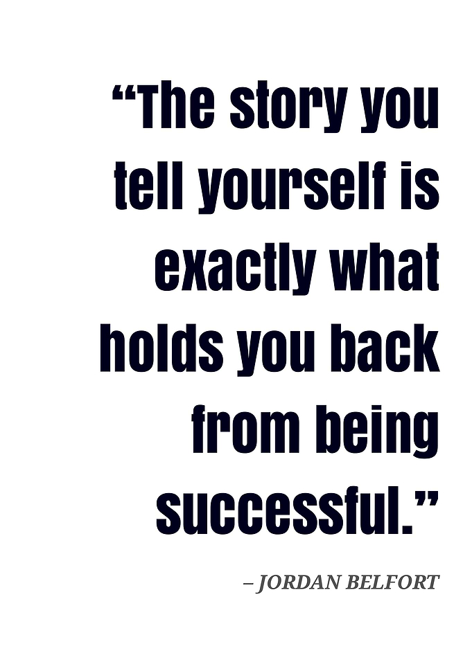 Jordan Belfort quote
