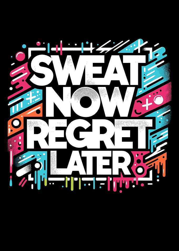 Sweat Now Regret Later