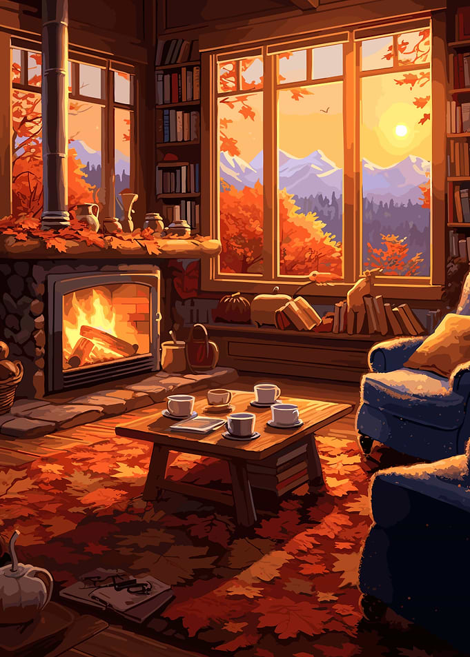 Cozy Bookworm Corner
