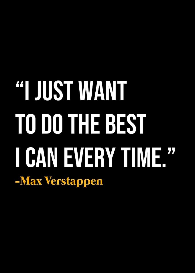 Max Verstappen Quotes