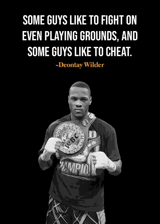 Deontay Wilder quotes