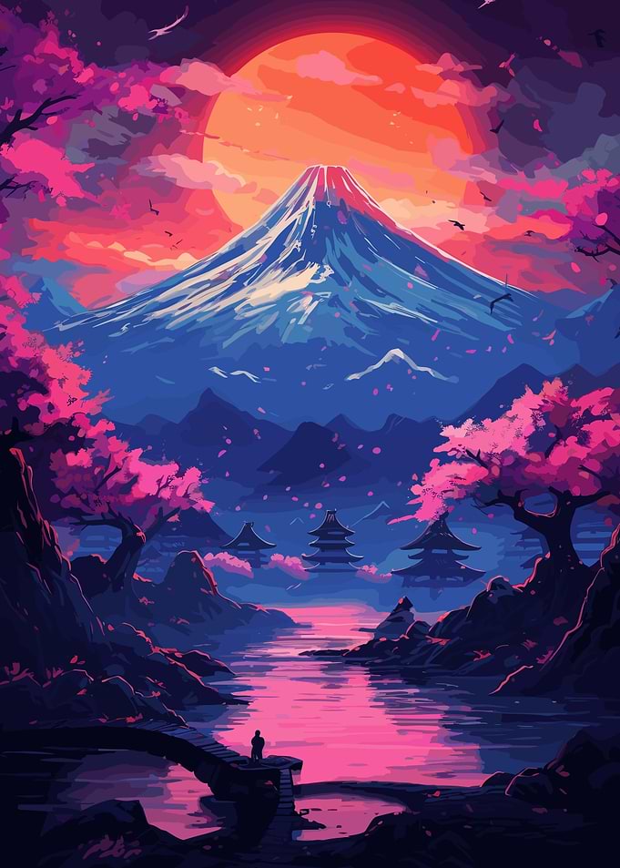 Japan Mountain Landscape