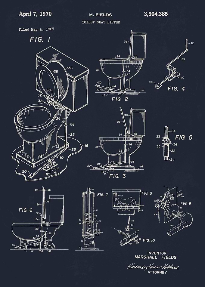 Toilet seat lifter