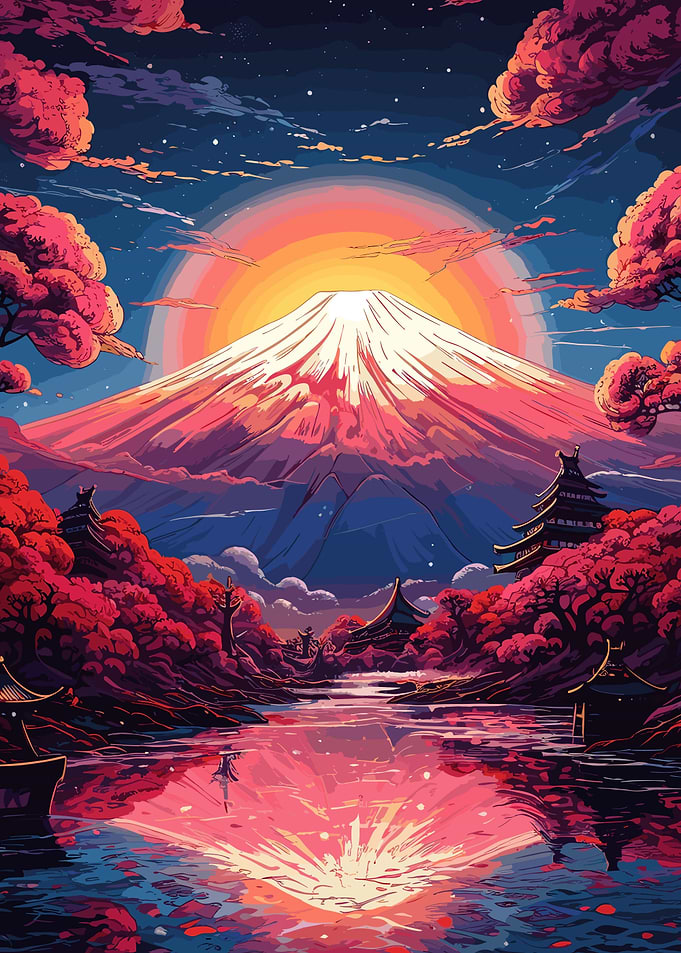Japan Mountain Landscape