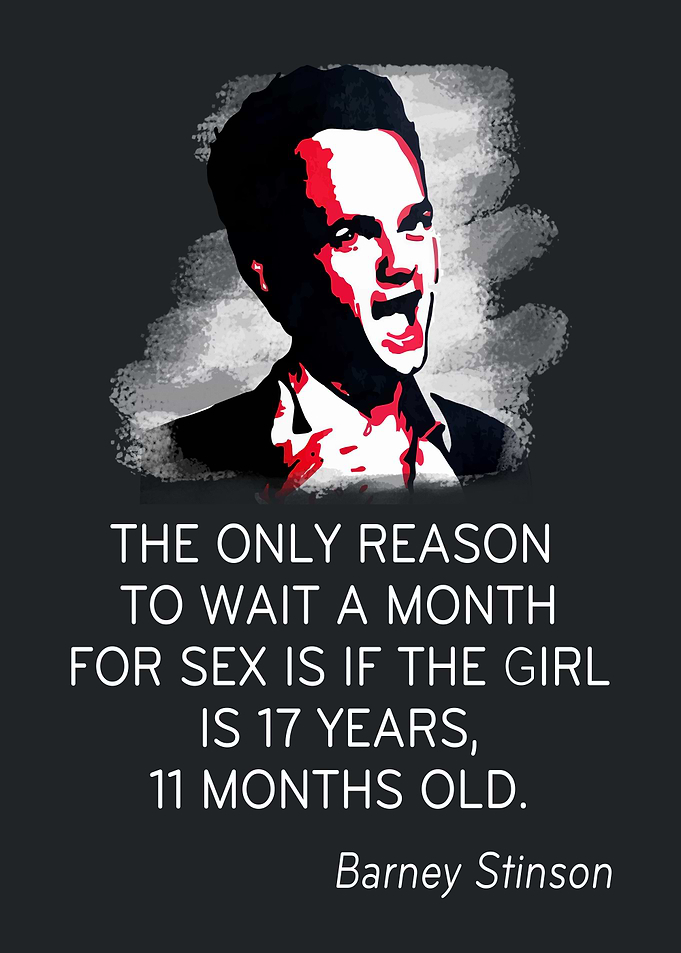 Barney Stinson Wait Month