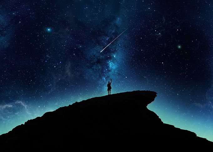 Fantasy shooting star