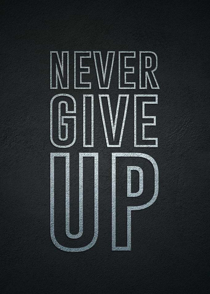 Never Give Up