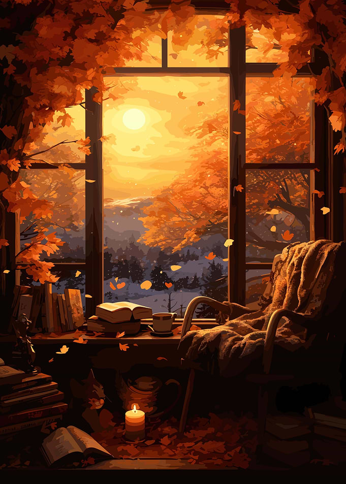 Cozy Bookworm Corner