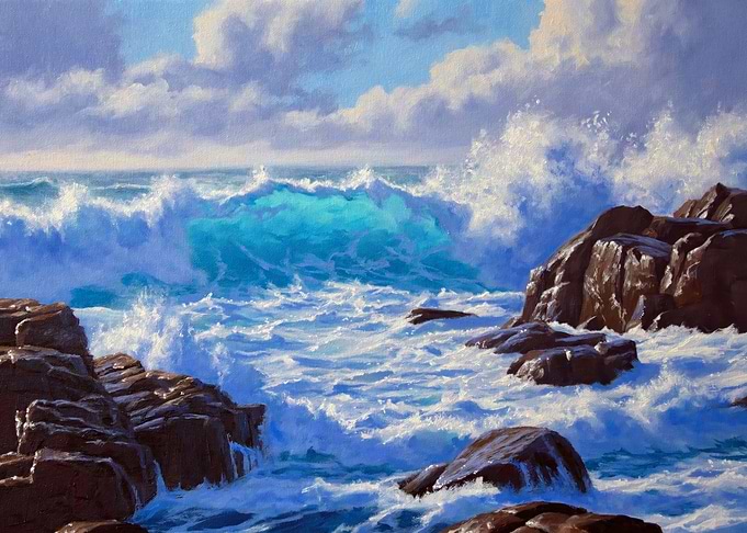 Atlantic Ocean Wild Sea