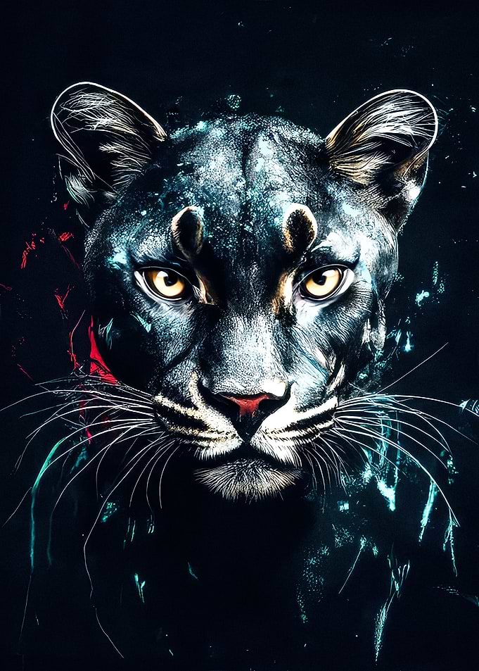 Mystical Midnight Panther