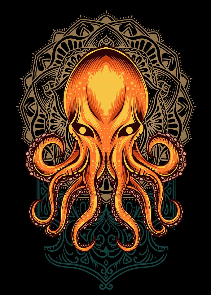 vintage octopus