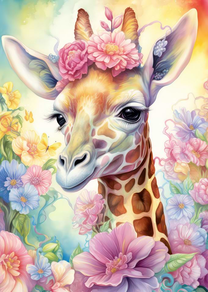 Funny little Giraffe