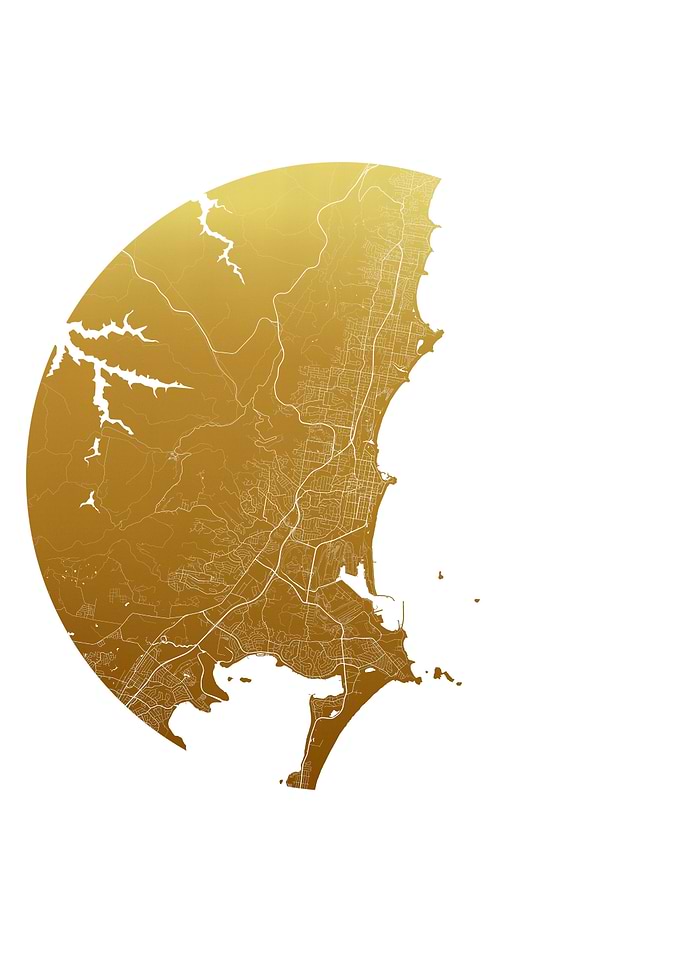 Wollongong White Gold Map