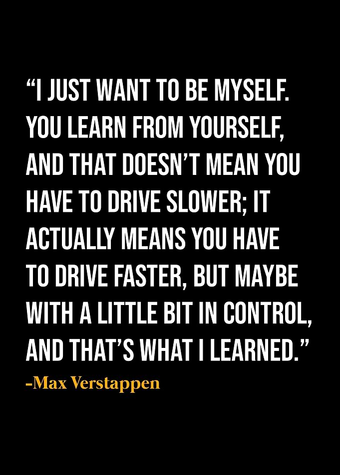 Max Verstappen Quotes