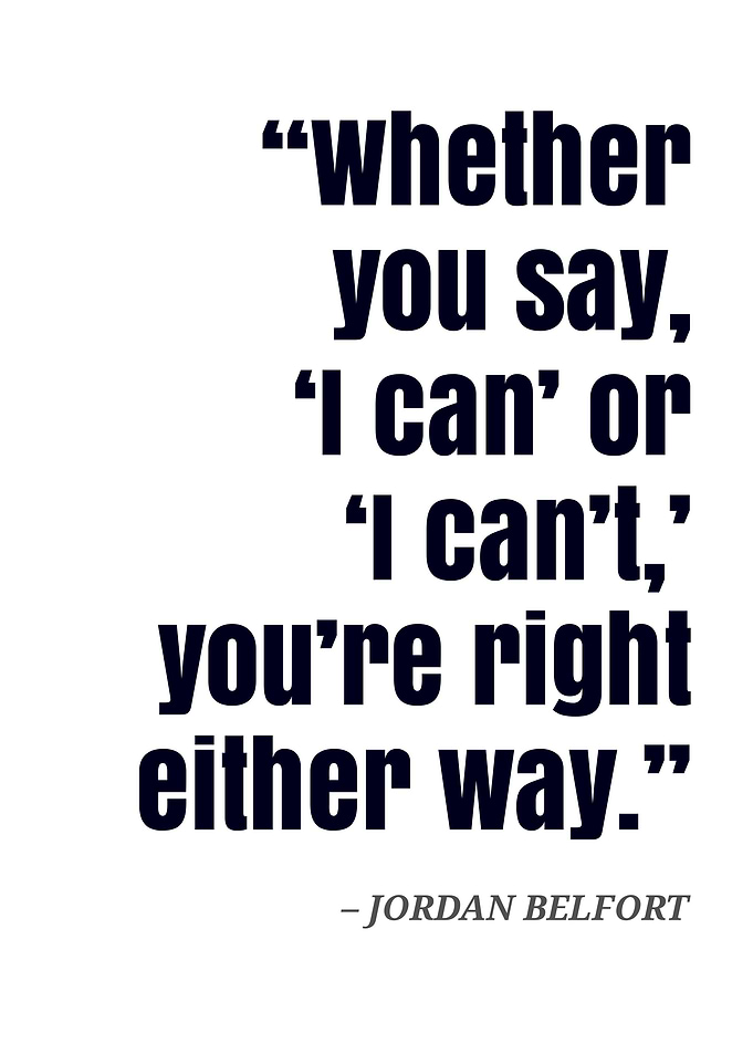 Jordan Belfort quote