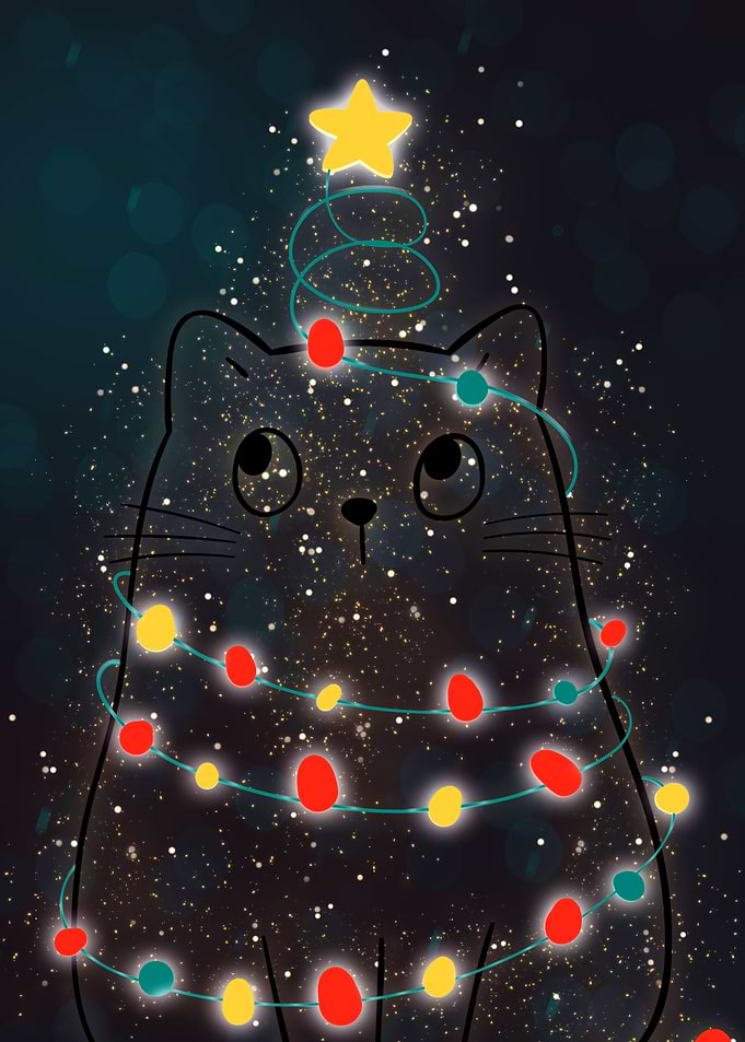 Invisible Cat Christmas