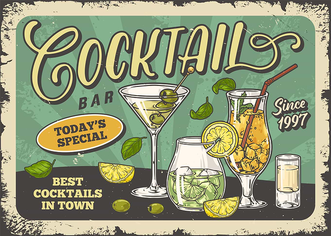 Cocktail Bar Drink Alcohol