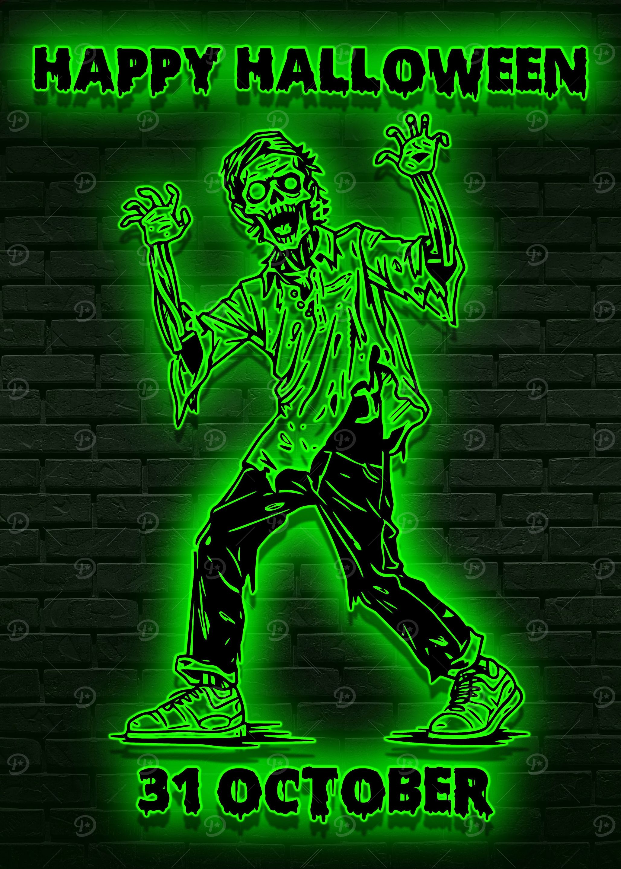 halloween zombie october