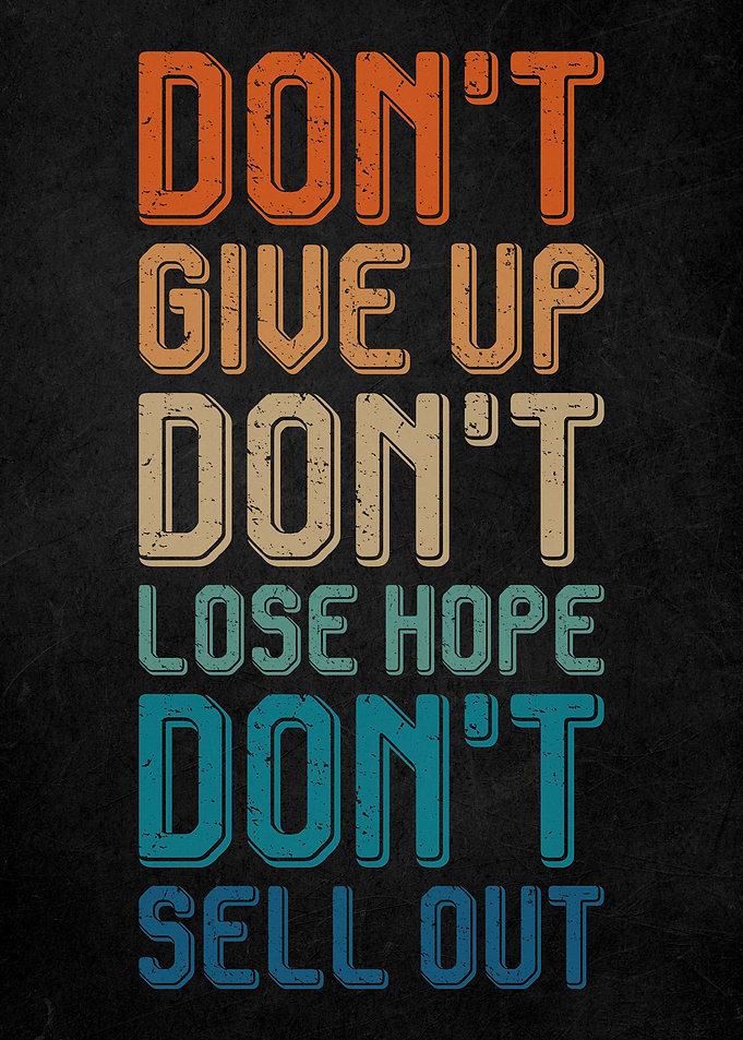 Motivation Quote Text Art