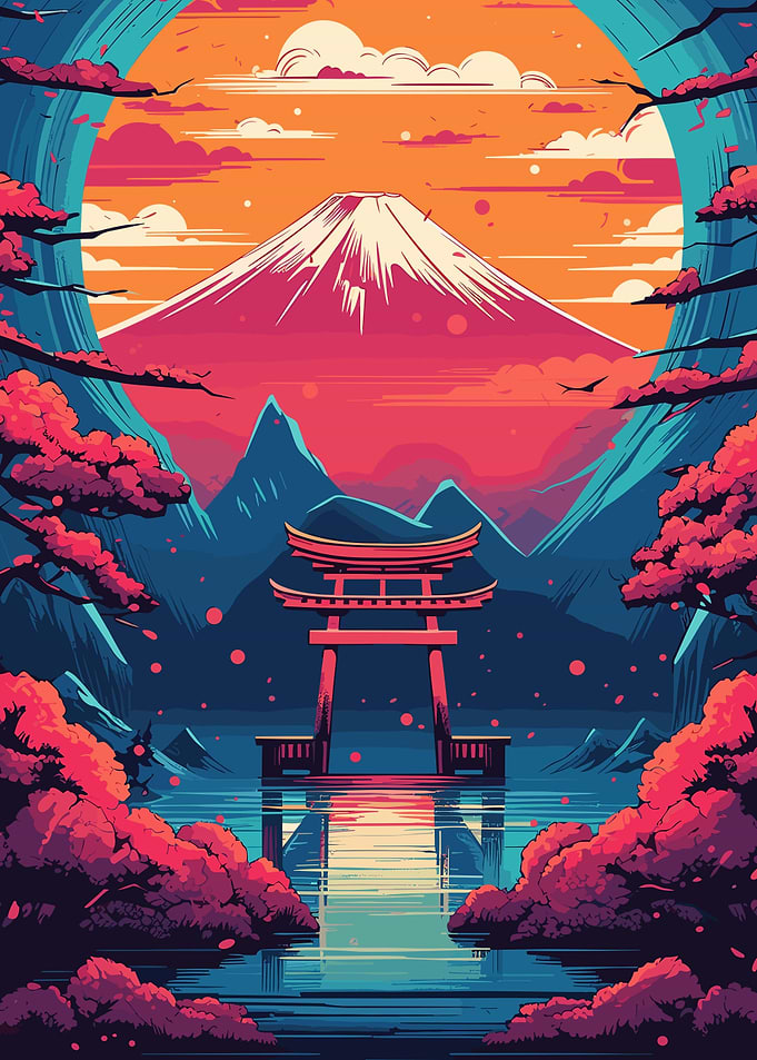 Japan Mountain Landscape