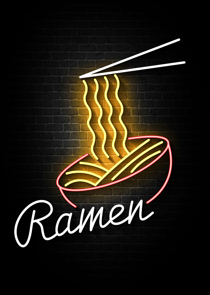 ramen japanese neon