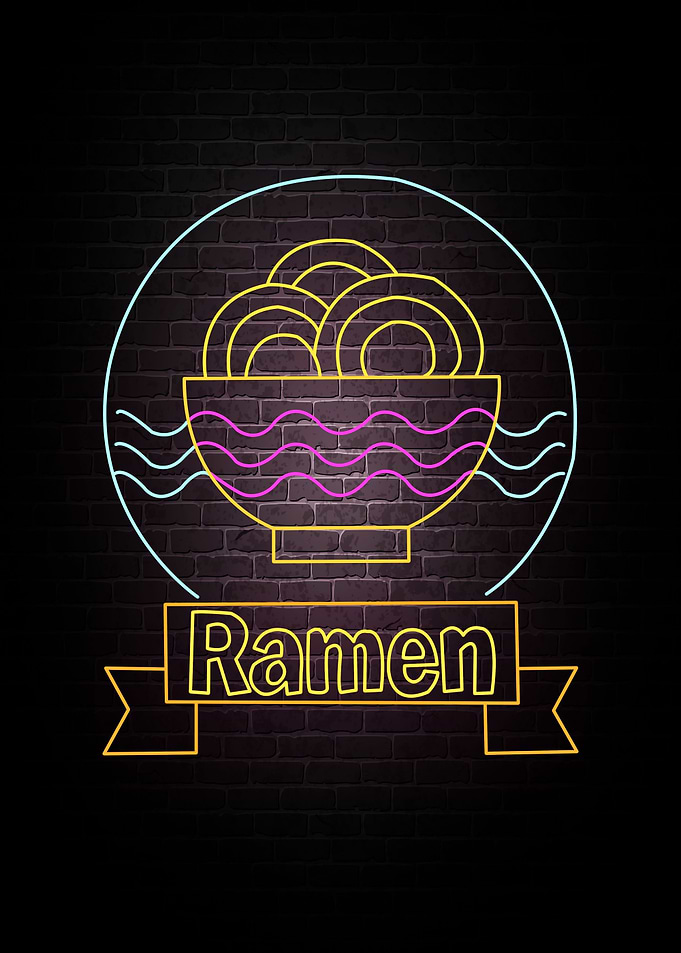 ramen japanese neon