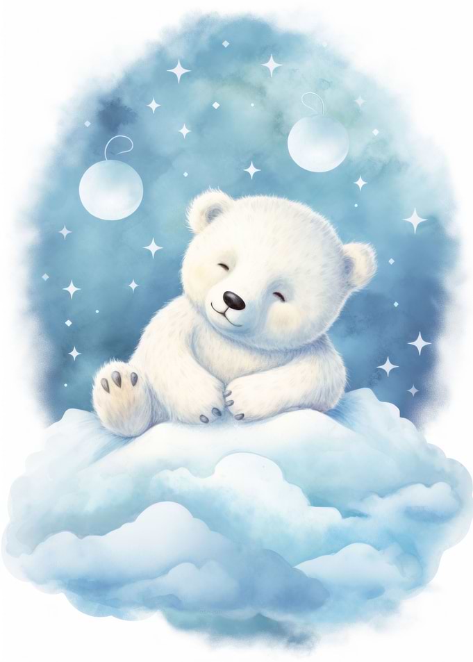 Polar bear baby