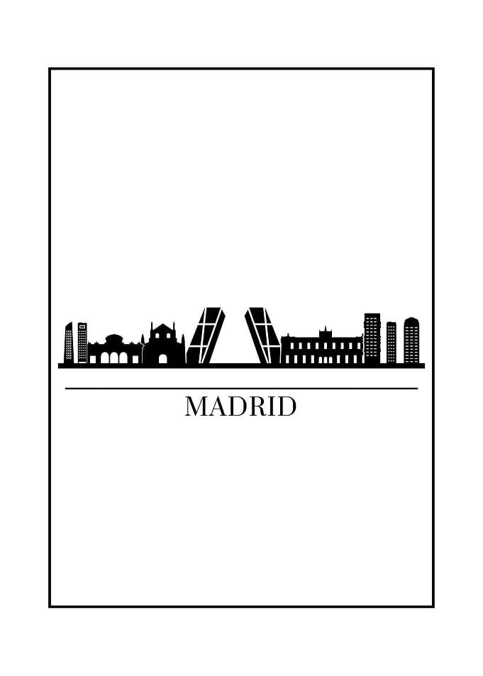 Madrid Skyline