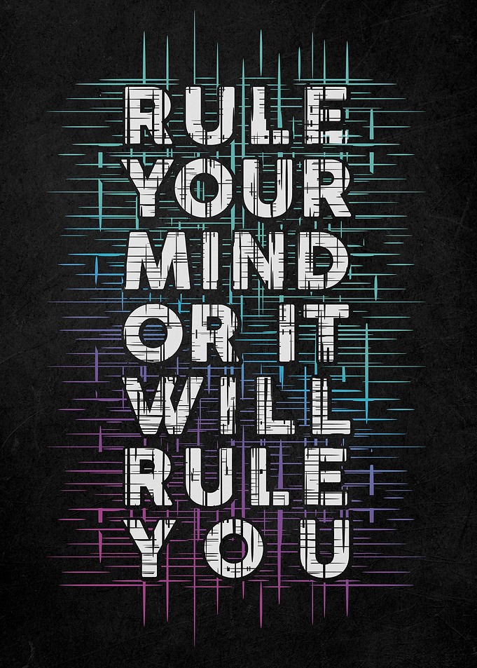 Motivation Quote Text Art